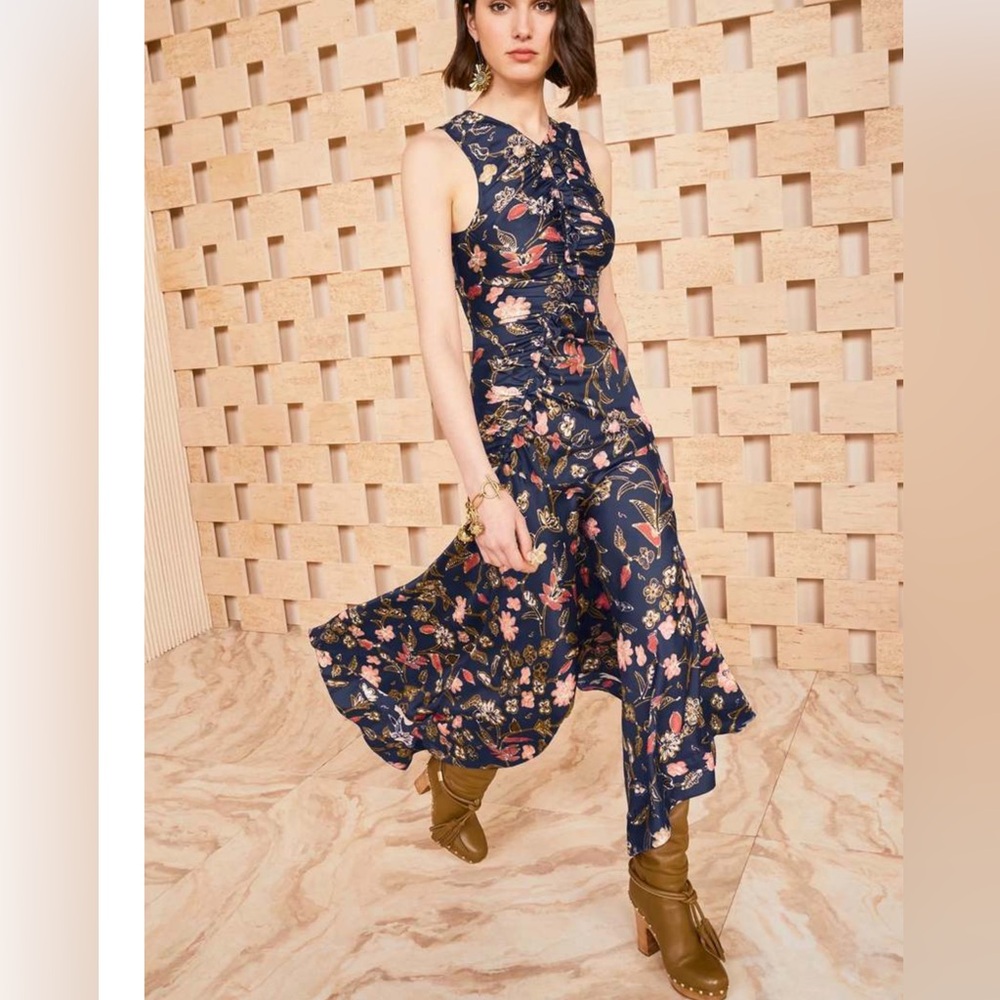 ULLA JOHNSON Alma midi dress Sz 6